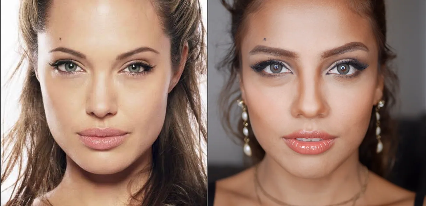 แต่งหน้าเหมือน Angelina Jolie